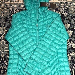 The North Face Teal Women Thermal Jacket (L)